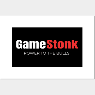 Gamestonk Power To The Bulls Posters and Art